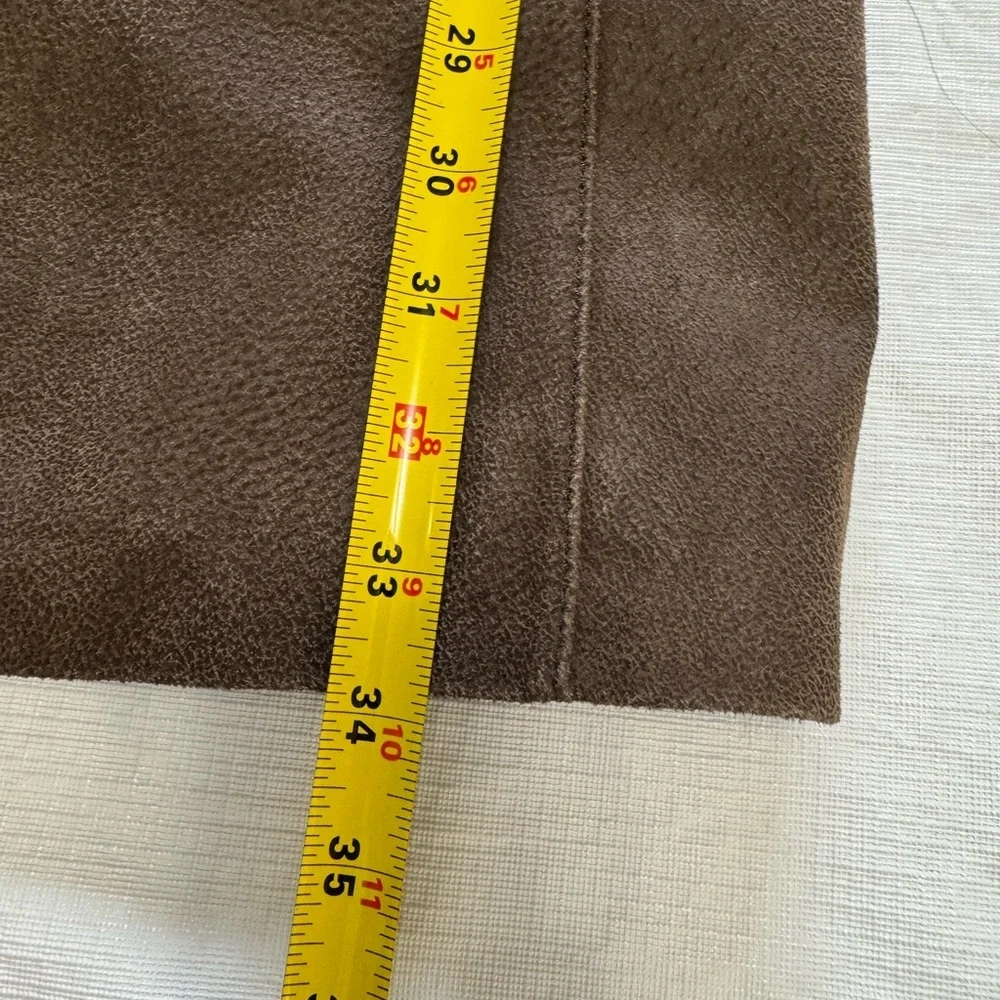 Danier Two-Tone Leather Jacket in Brown with removable liner thinsulate Fit S - Picture 9 of 13